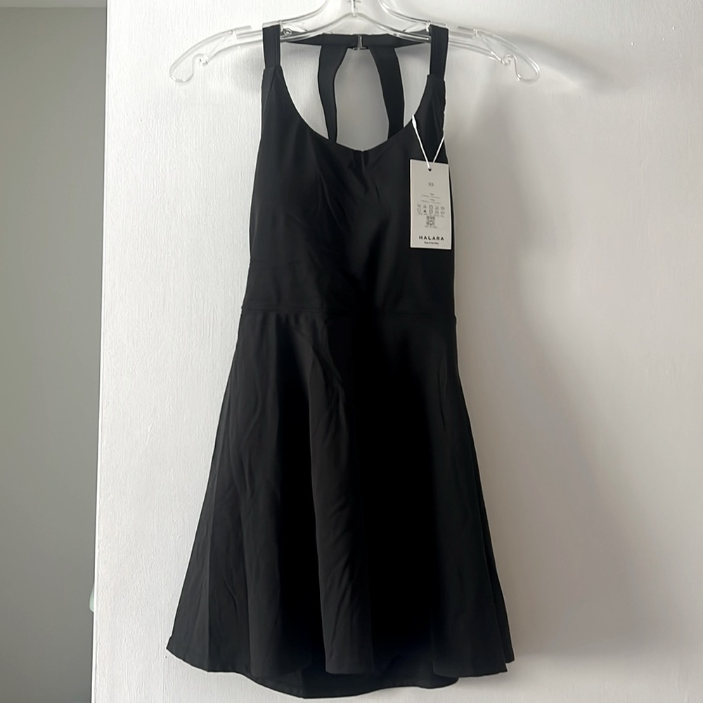 Halara Backless Twisted Active Dress-Easy Peezy Edition XS